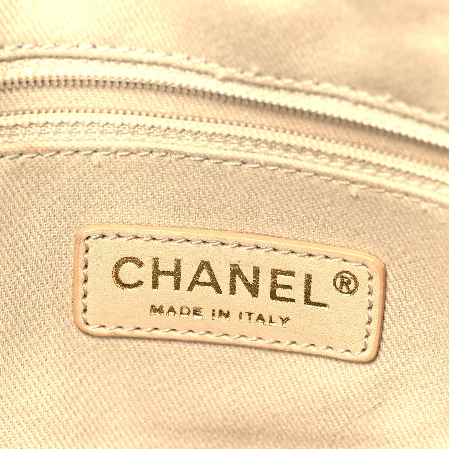 Chanel Patent Puzzle Tote Electric Blue