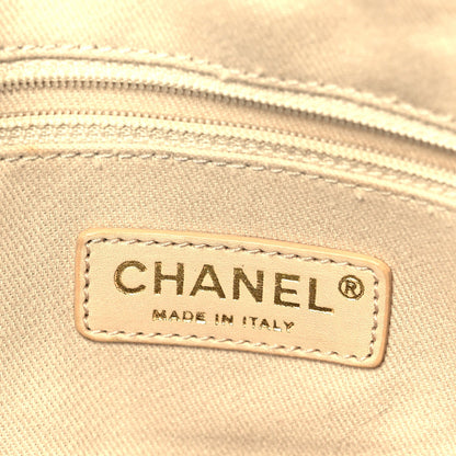 Chanel Patent Puzzle Tote Electric Blue