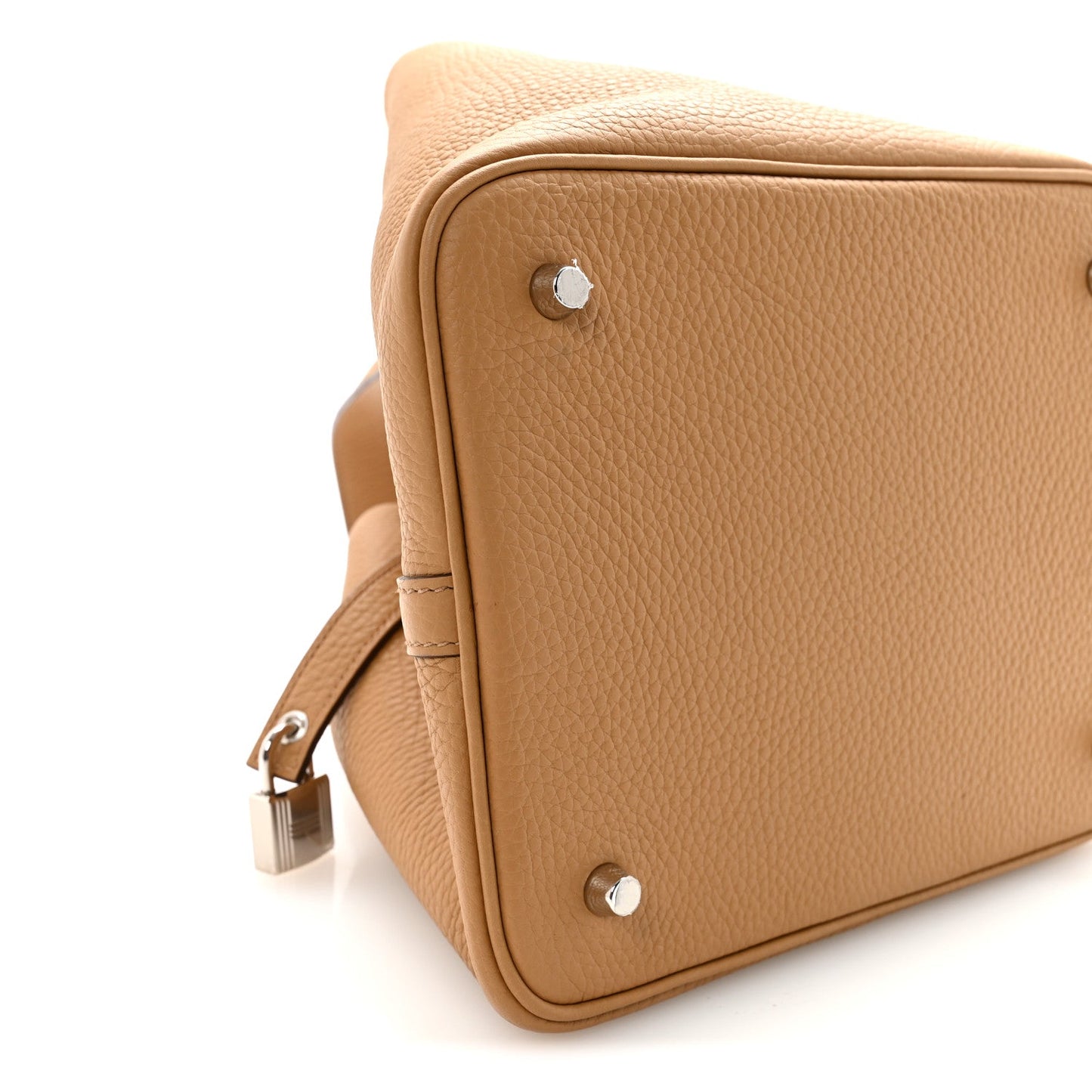 Hermes Taurillon Clemence Picotin Lock 22 Biscuit