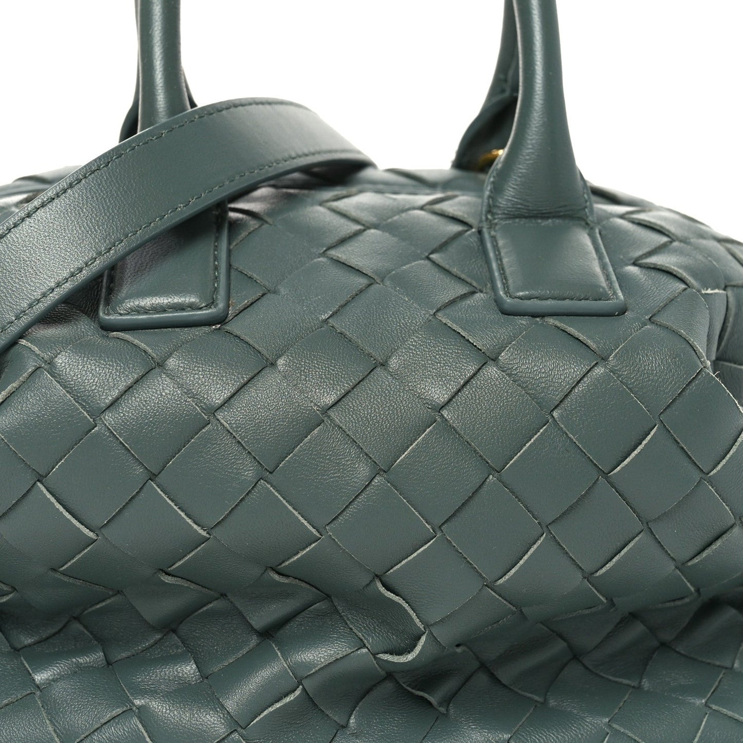 Bottega Veneta Nappa Intrecciato Bauletto Slate