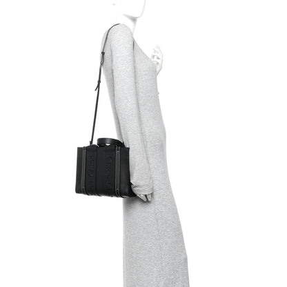 Chloe Calfskin Small Woody Tote Black