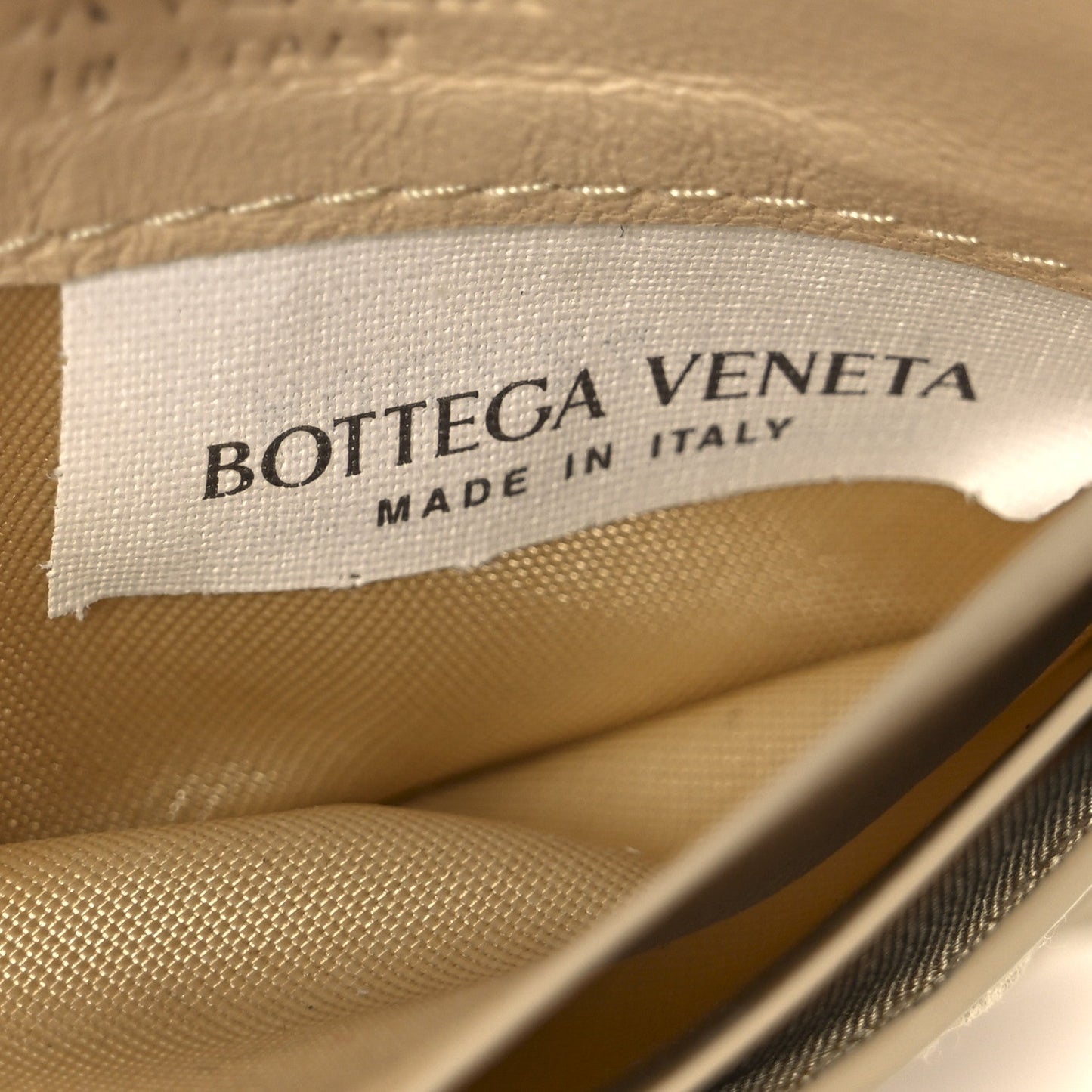 Bottega Veneta Nappa Intrecciato Card Holder Porridge