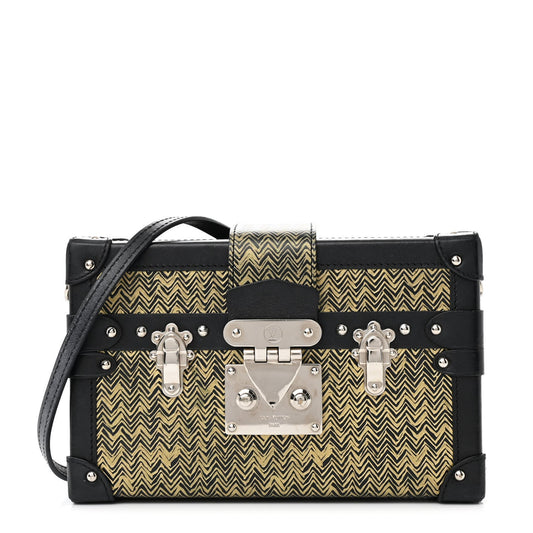 Louis Vuitton Epi Chevron Printed Petite Malle