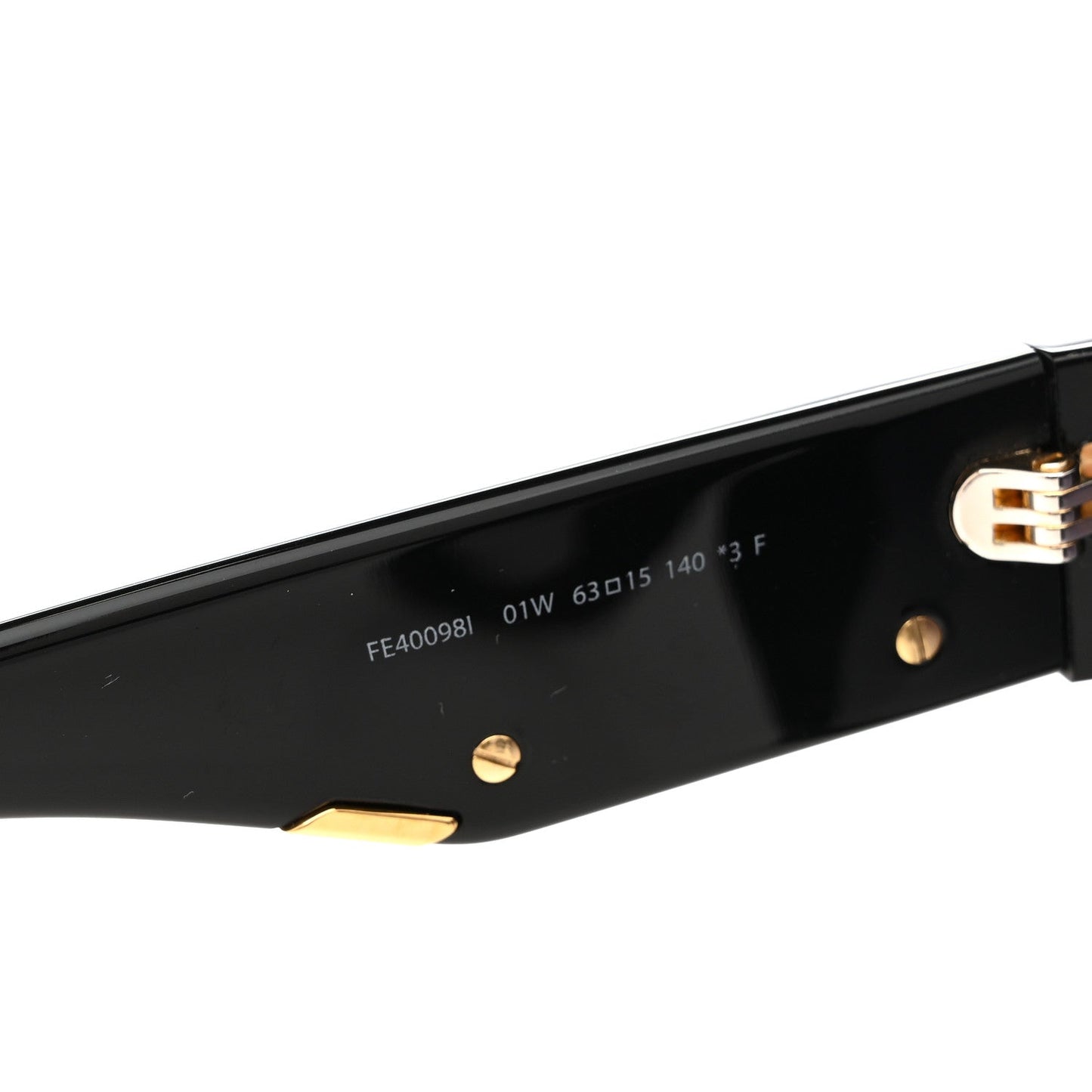 Fendi Acetate Sunglasses FE40098I Black