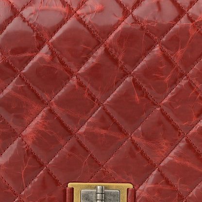Chanel Glazed Calfskin Quilted Rita Top Handle Flap Red