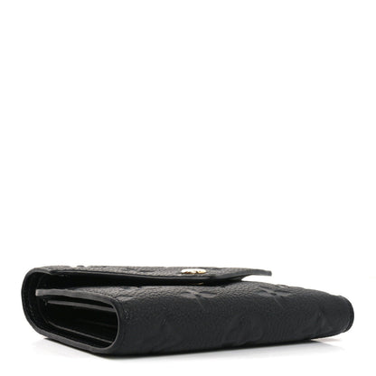 Louis Vuitton Empreinte Victorine Wallet Black