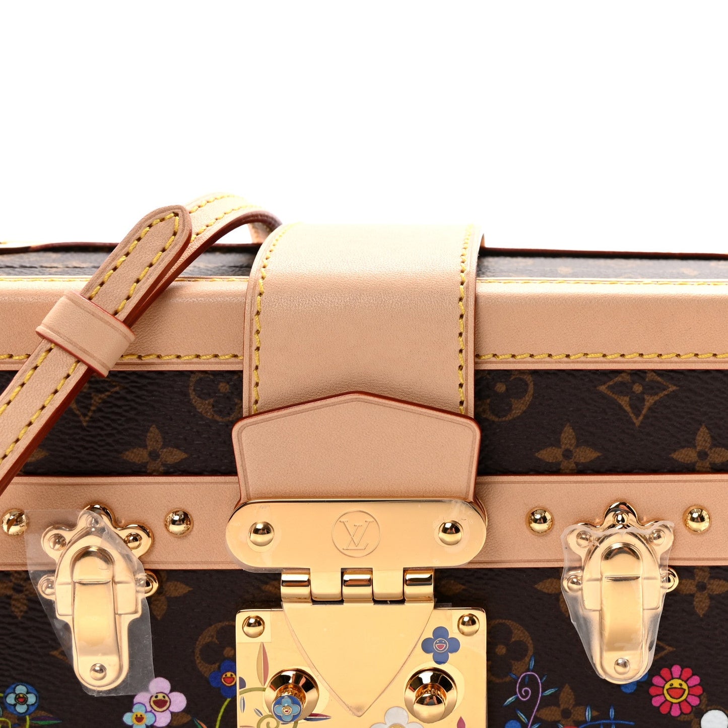 Louis Vuitton LV X TM Monogram Flowers Petite Malle