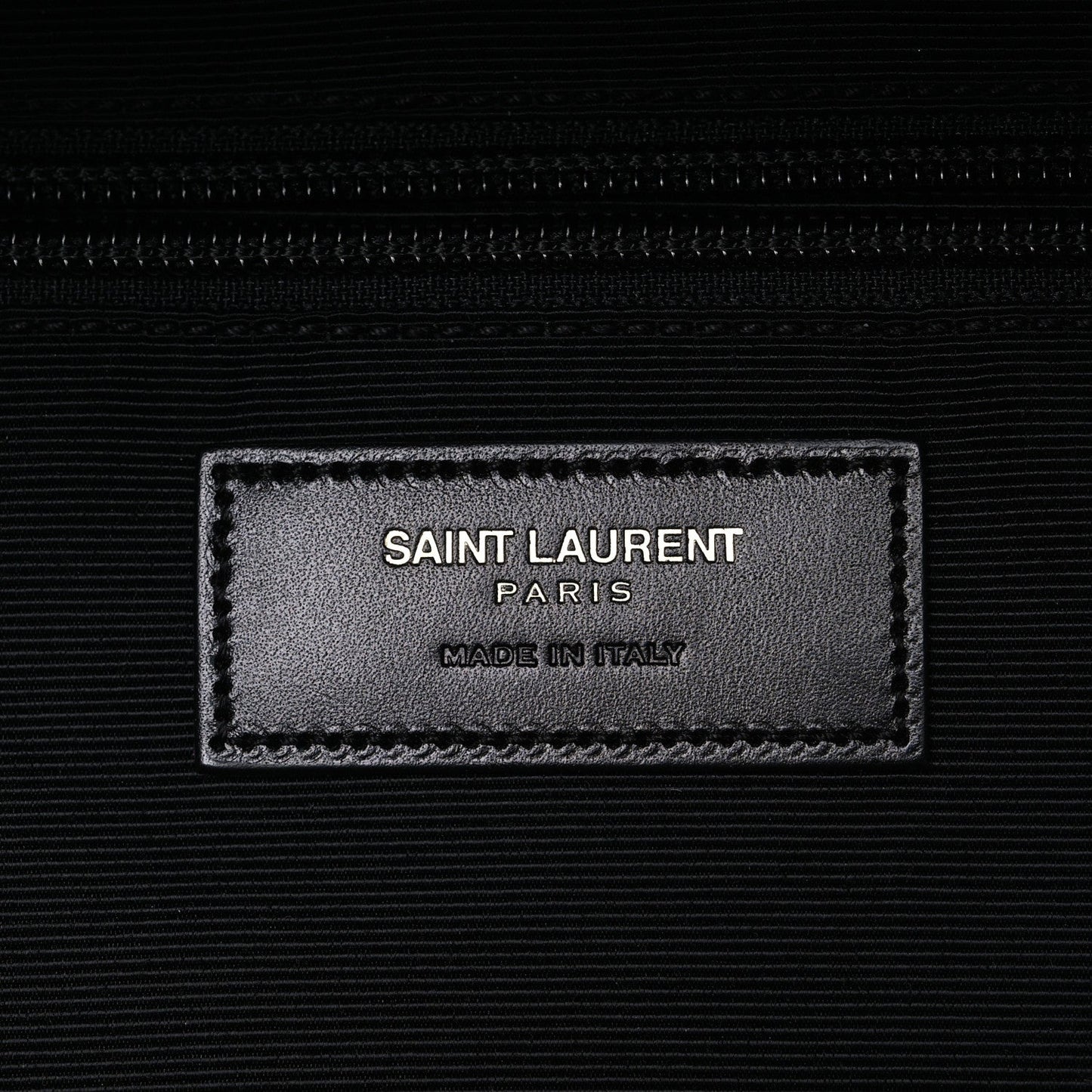 Saint Laurent Wool Tartan City Backpack Red Black