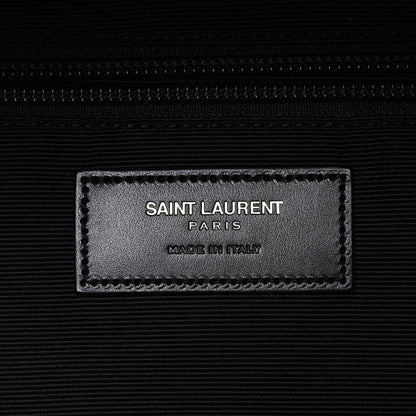 Saint Laurent Wool Tartan City Backpack Red Black