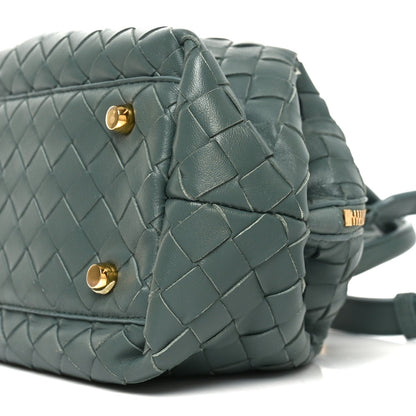 Bottega Veneta Nappa Intrecciato Bauletto Slate