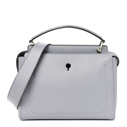 Fendi Vitello Baltico Dolce DotCom Satchel Ardesia