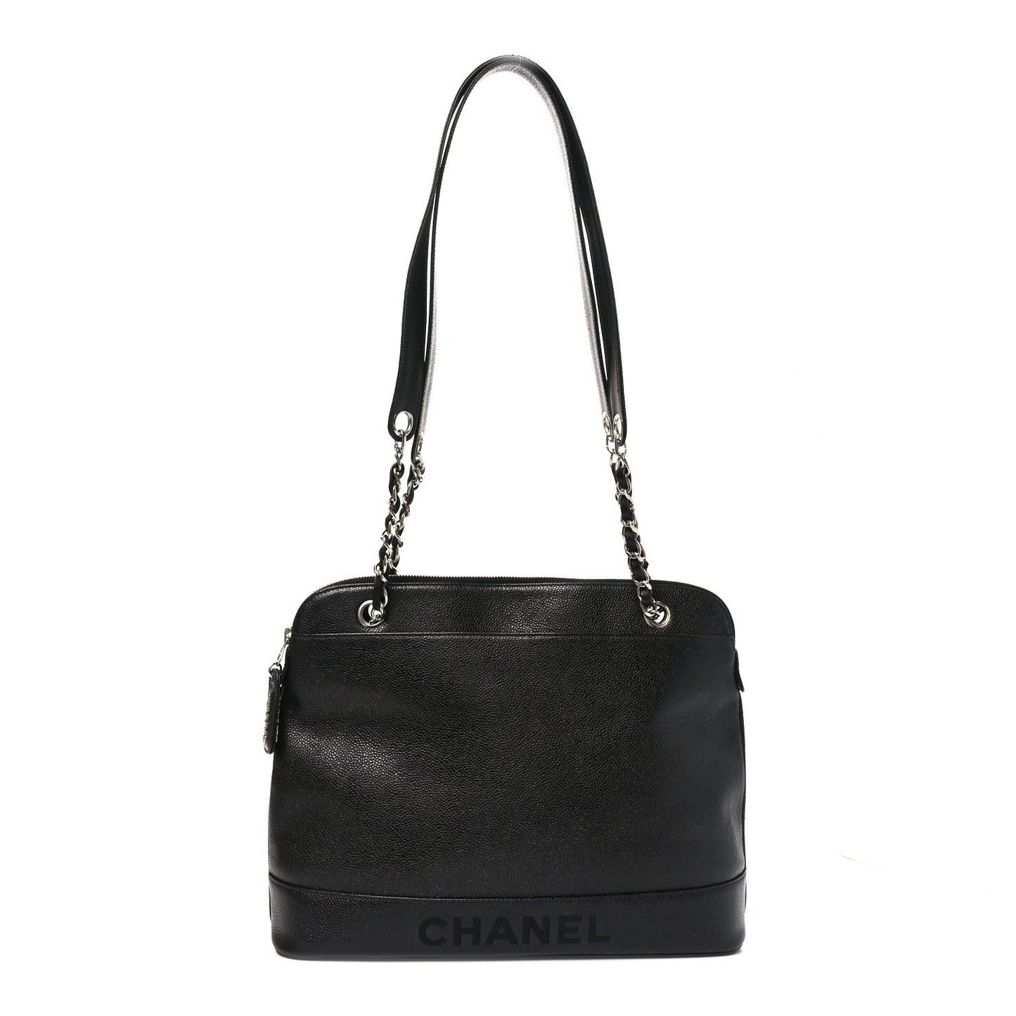Chanel Caviar Shoulder Bag Black