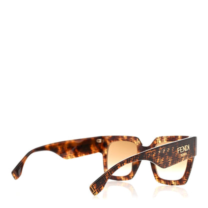 Fendi Acetate Fendi Square Sunglasses FF0457 Tortoise