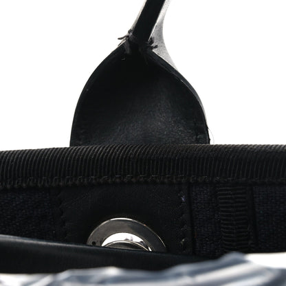 Chanel Canvas Medium Deauville Tote Black