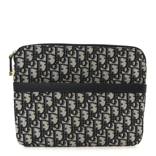 Christian Dior Oblique Travel Set Navy Blue