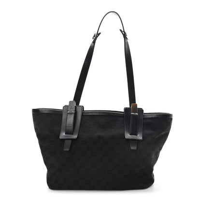 Gucci Canvas Monogram Tote Black