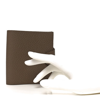 Hermes Togo Ulysse Mini Notebook Etoupe