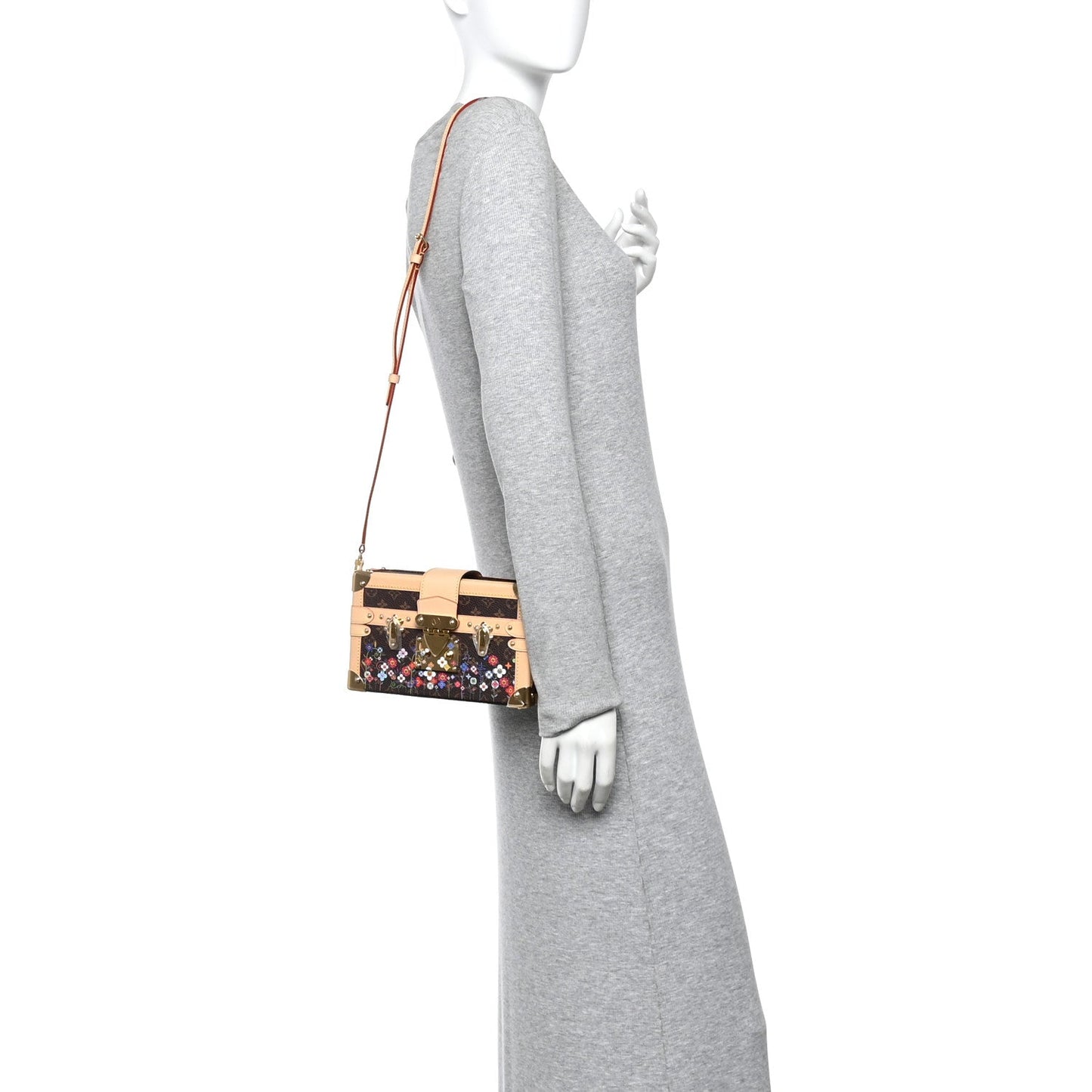 Louis Vuitton LV X TM Monogram Flowers Petite Malle