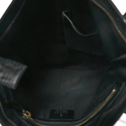 Gucci Monogram Web Jolicoeur Charms Messenger Bag Black