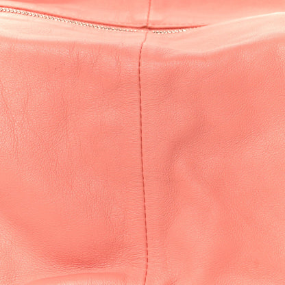 Bottega Veneta Calfskin Mini Double Knot Bag Peach