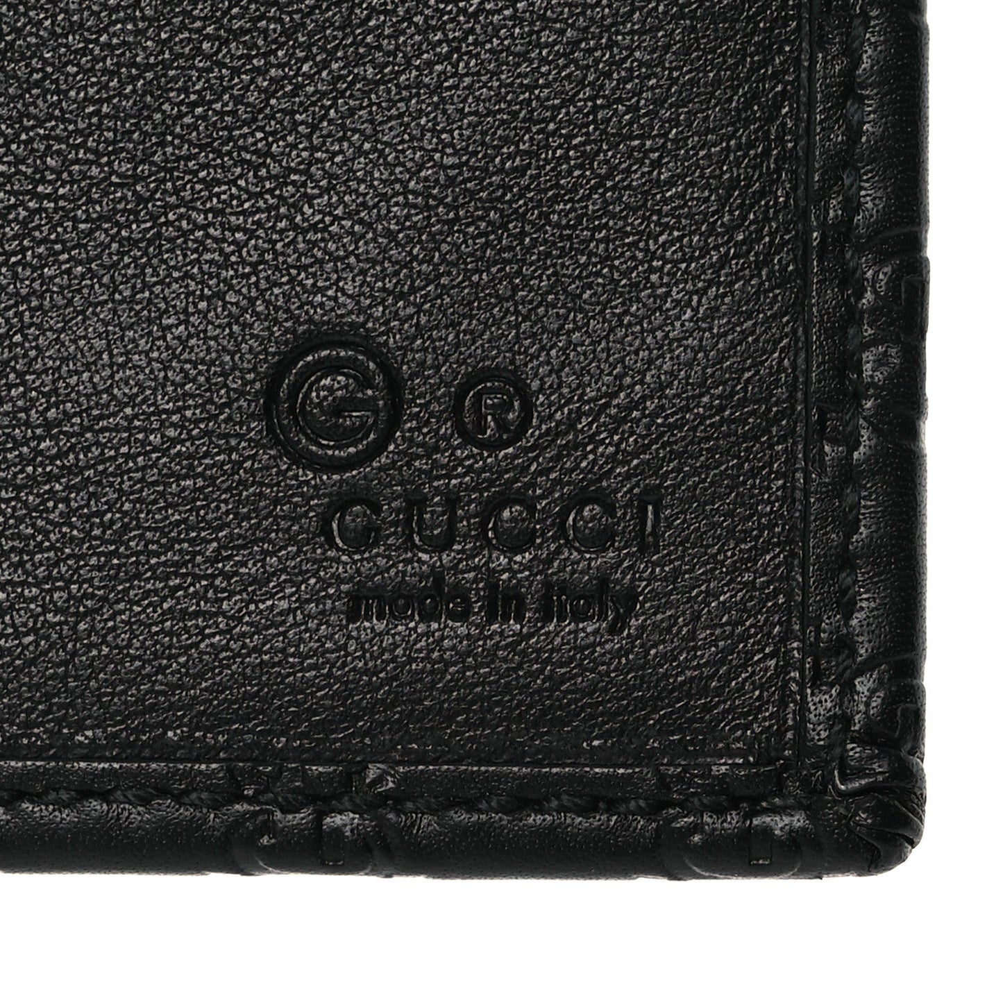 Gucci Soft Microguccissima Continental Wallet Black