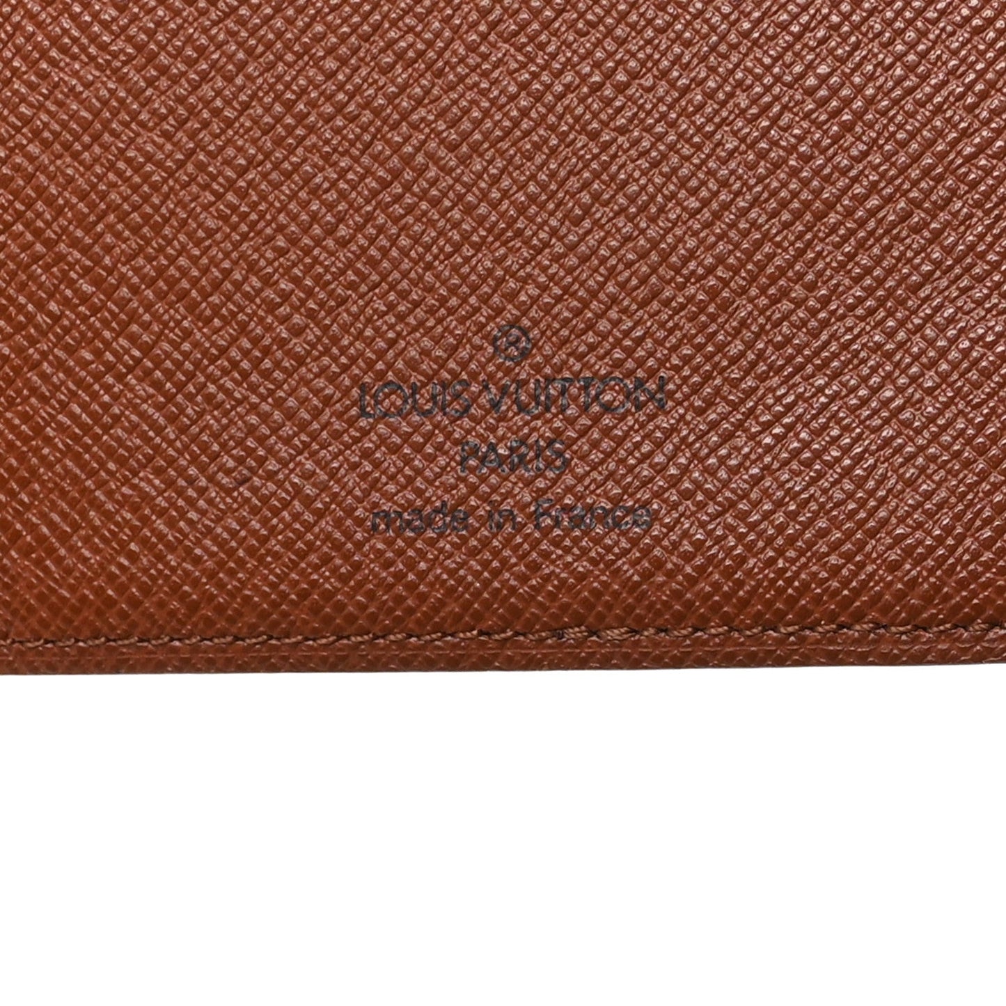 Louis Vuitton Monogram Checkbook Holder Case Wallet
