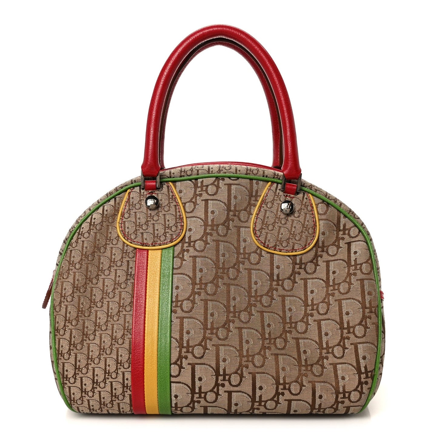 Christian Dior Monogram Rasta Bowler Beige