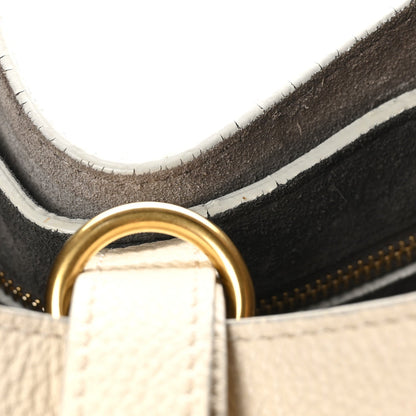 Chloe Grained Calfskin Small Marcie Hobo Bag Sweet Beige