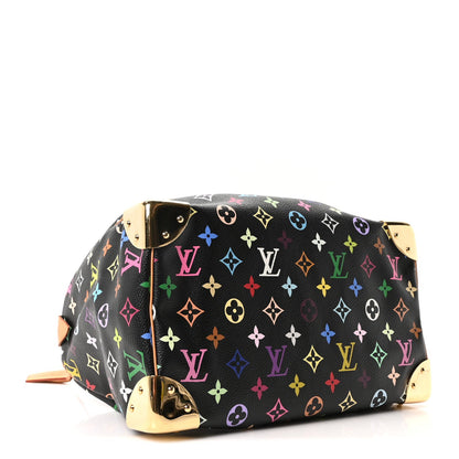 Louis Vuitton Monogram Multicolor Speedy 30 Black