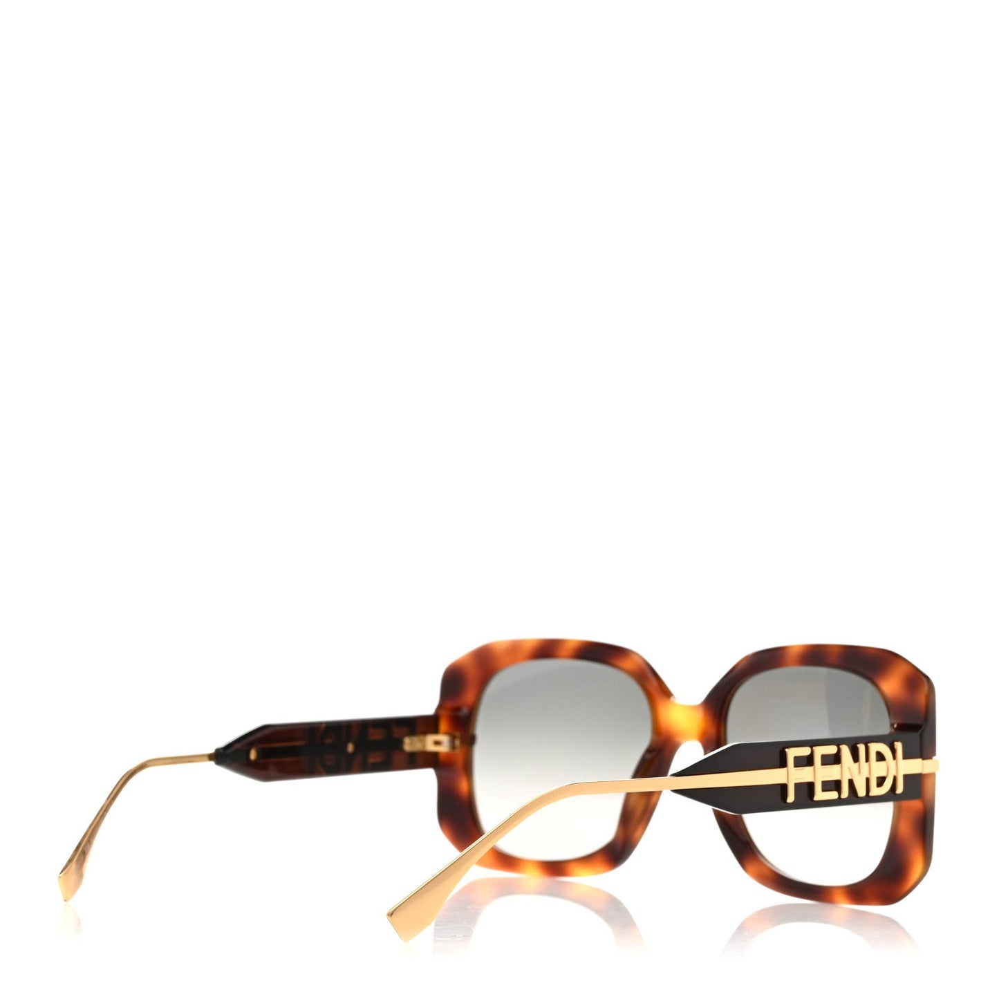 Fendi Acetate Fendigraphy Sunglasses FE40065I Tortoise
