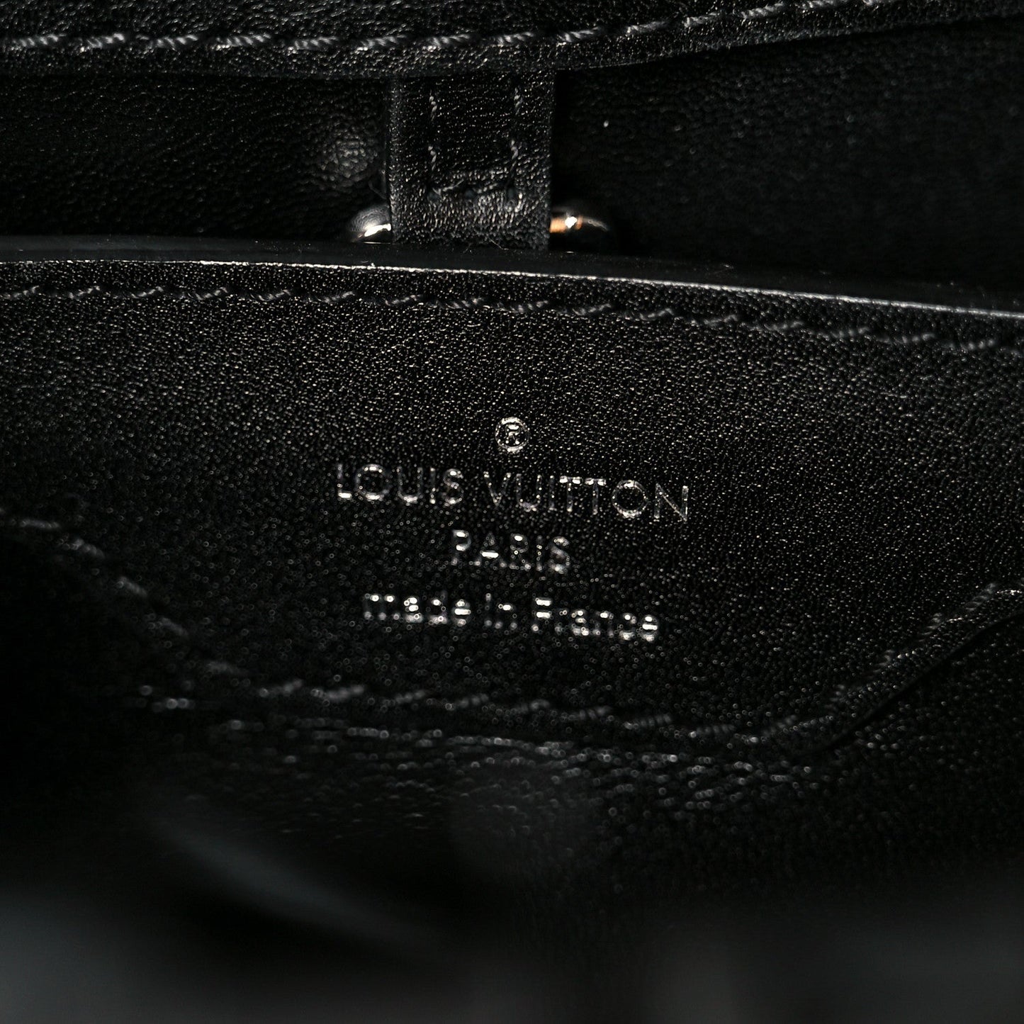 Louis Vuitton Calfskin Karung Beaded Shanghai Skyline Capucines BB Black