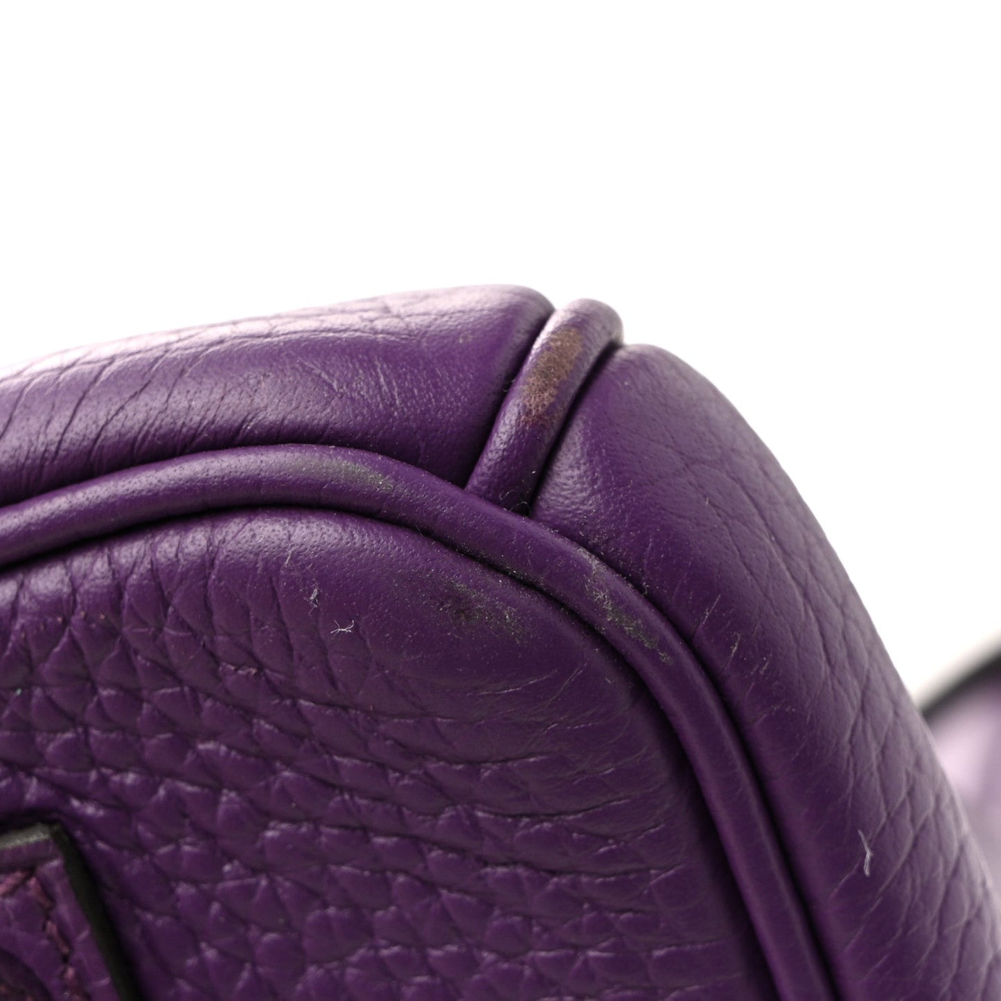 Hermes Taurillon Clemence Birkin 35 Ultraviolet