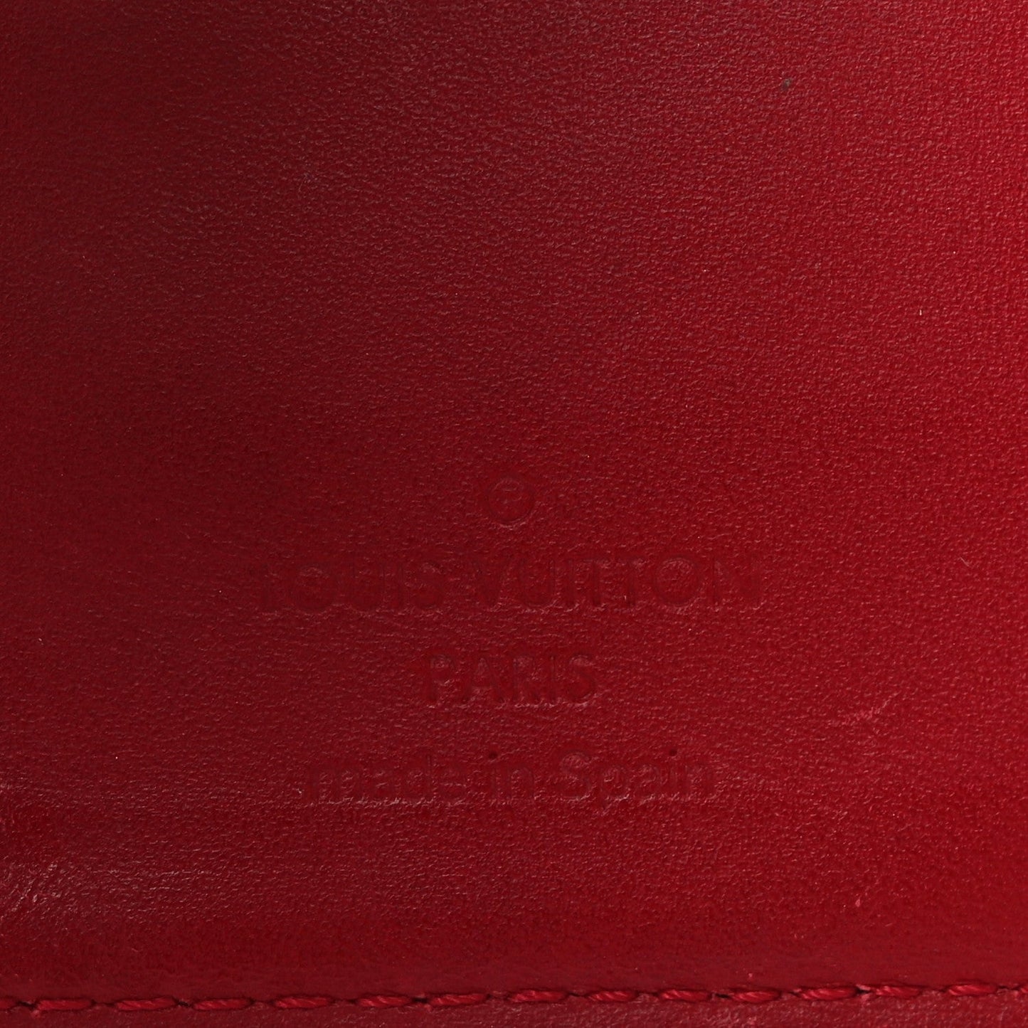 Louis Vuitton Vernis Small Ring Agenda Cover Pomme D'Amour