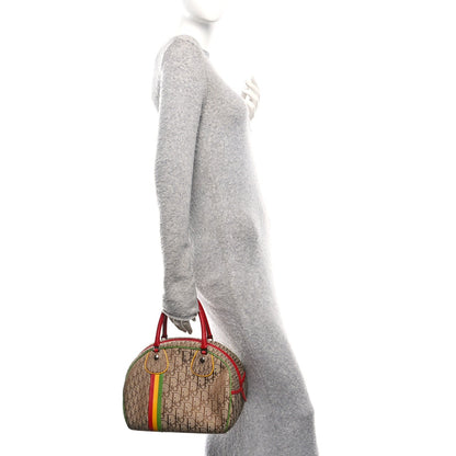 Christian Dior Monogram Rasta Bowler Beige
