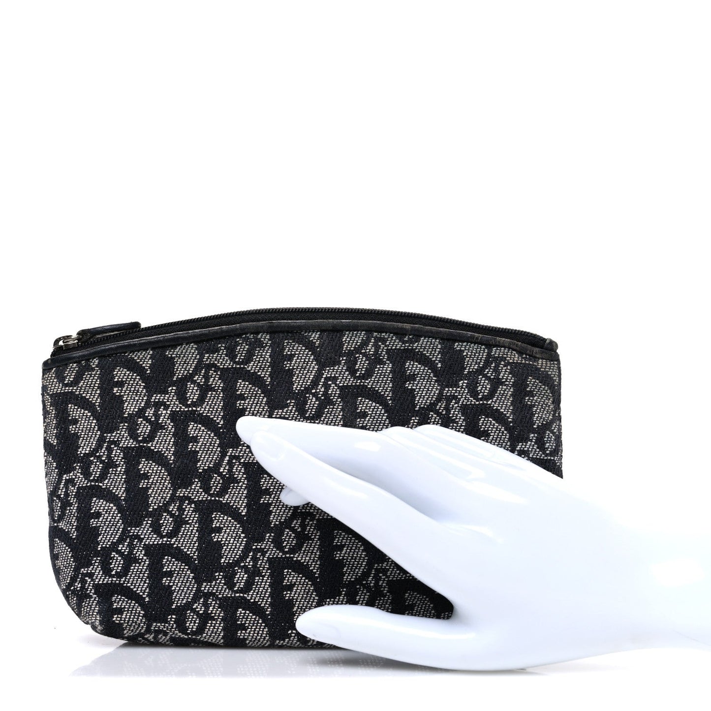 Christian Dior Monogram Cosmetic Case Blue