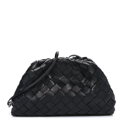 Bottega Veneta Nappa Intrecciato The Mini Pouch Black