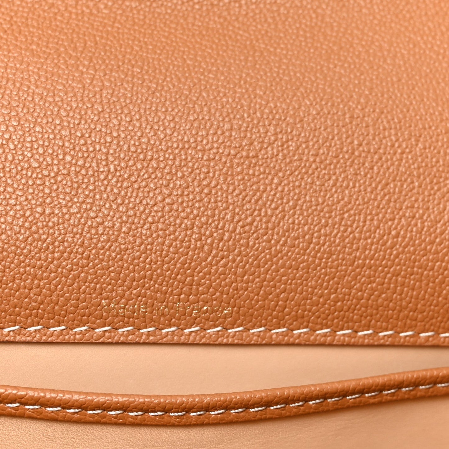 Delvaux Grained Rodeo Calfskin Surpique Mini Brillant Satchel Vegetal Ivory