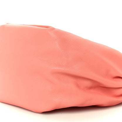 Bottega Veneta Calfskin Mini Double Knot Bag Peach