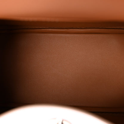 Hermes Swift Verso Mini Lindy 20 Mauve Pale Gold
