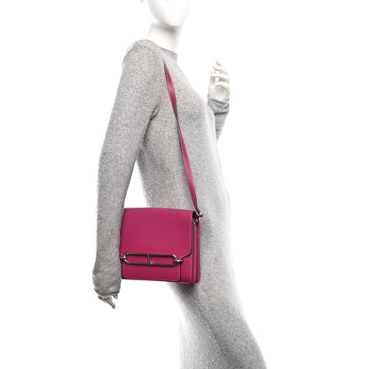 Hermes Evercolor Sac Roulis 23 Rose Pourpre