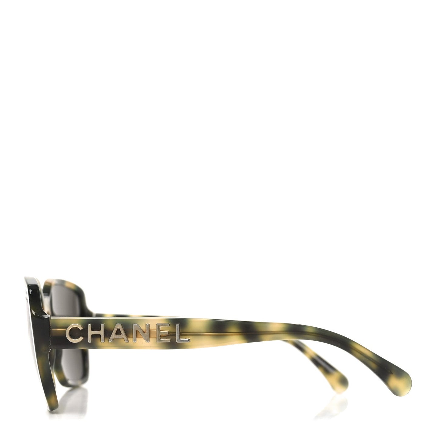 Chanel Acetate Square Sunglasses 5408 Green