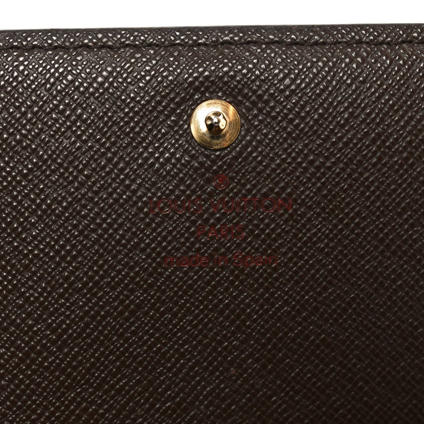 Louis Vuitton Damier Ebene Porte-Monnaie Billets Tresor Wallet