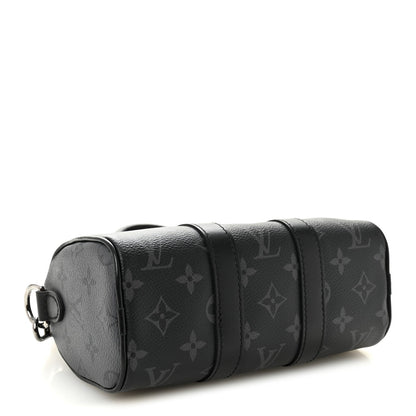 Louis Vuitton Reverse Monogram Eclipse Keepall XS Black