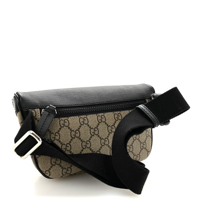 Gucci GG Supreme Monogram Belt Bag Black