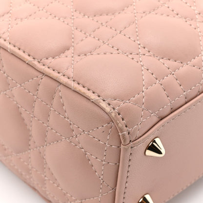 Christian Dior Lambskin Cannage Small My ABCDior Lady Dior Fard