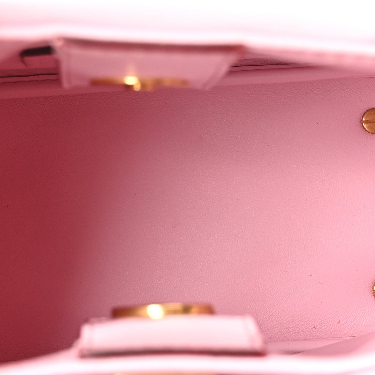 Valentino Garavani Nappa Mini Roman Stud The Handle Bag Pink Borealis