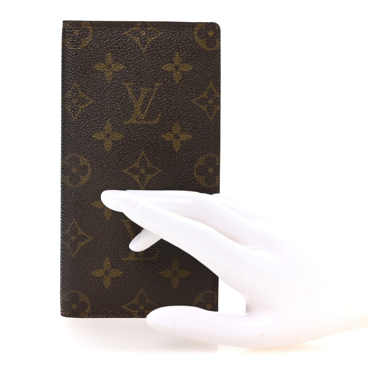 Louis Vuitton Monogram Checkbook Holder Case Wallet
