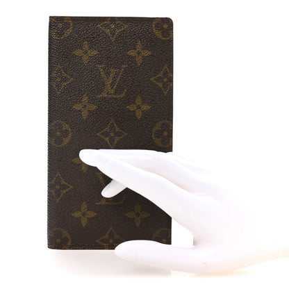 Louis Vuitton Monogram Checkbook Holder Case Wallet