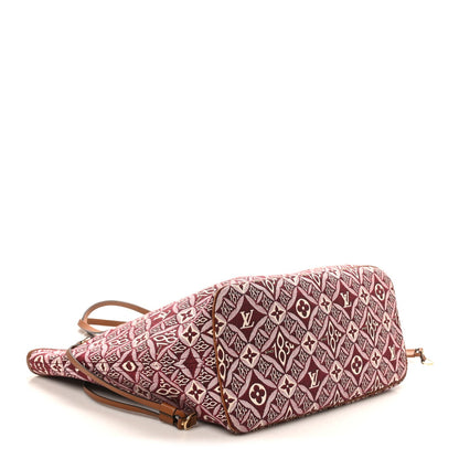 Louis Vuitton Jacquard Since 1854 Neverfull MM Bordeaux