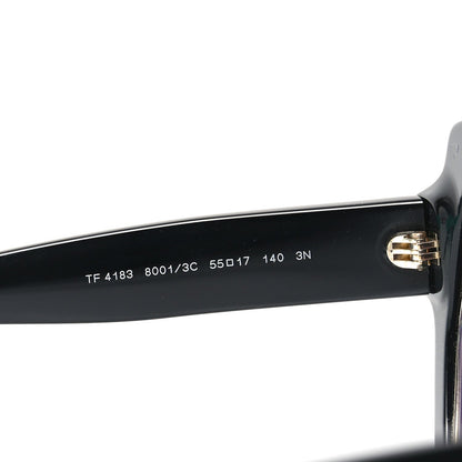 Tiffany Acetate Metal Cat Eye Sunglasses TF4183 Black
